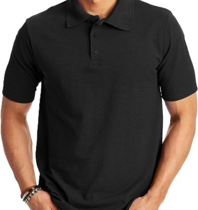 Hanes Men’s X-Temp Short Sleeve Polo Shirt, Midweight Men's Shirt